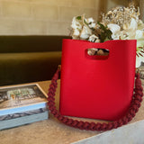 Petite Fishtail Cherry Houndstooth