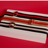 Striped Canvas Strap